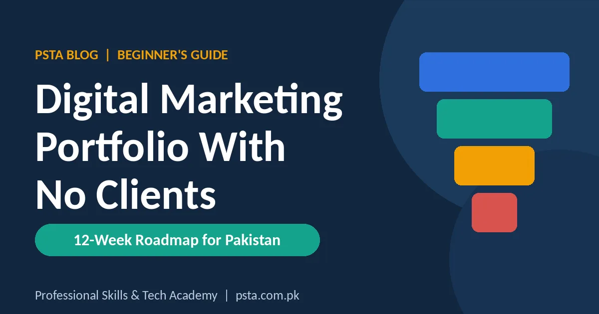 How to Build a Digital Marketing Portfolio With No Clients (12-Week Roadmap)