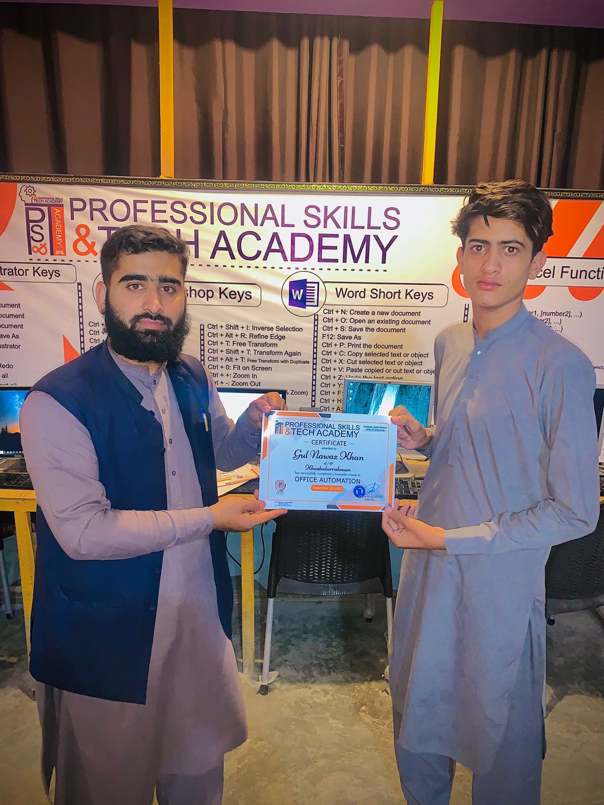 PSTA Certified Student Moment