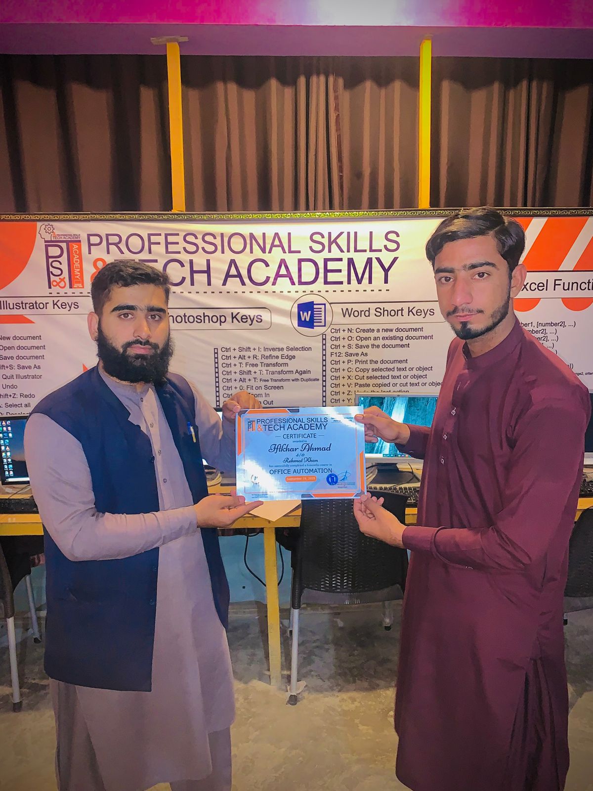 PSTA Certified Student Moment